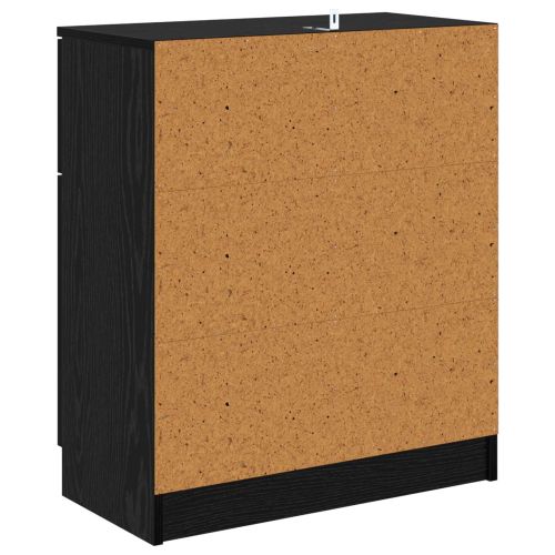 Служебен шкаф Черния дъб 60 x 30 x 70 см Инженерна дървесина