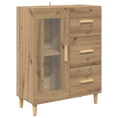 Служебен шкаф Дъб 69,5 x 34 x 90 см Инженерна дървесина