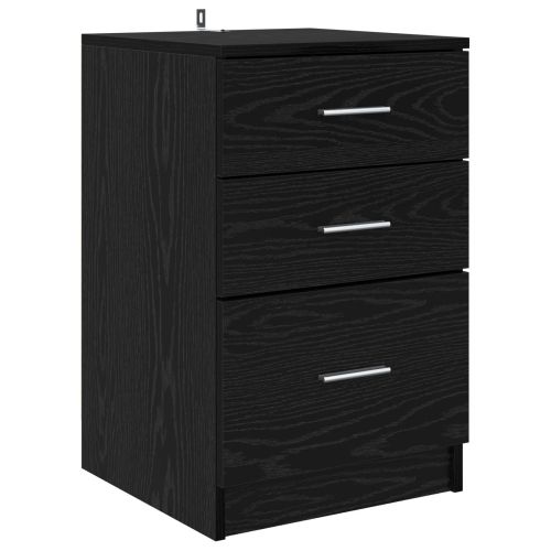 Нощен шкаф Черния дъб 40 x 40 x 63 см Инженерна дървесина