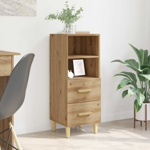 Служебен шкаф дъб артизан 34 x 34.5 x 90 см Инженерна дървесина