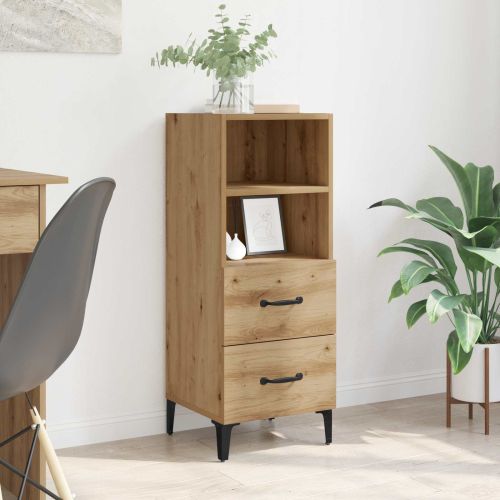 Служебен шкаф дъб артизан 34 x 34.5 x 90 см Инженерна дървесина