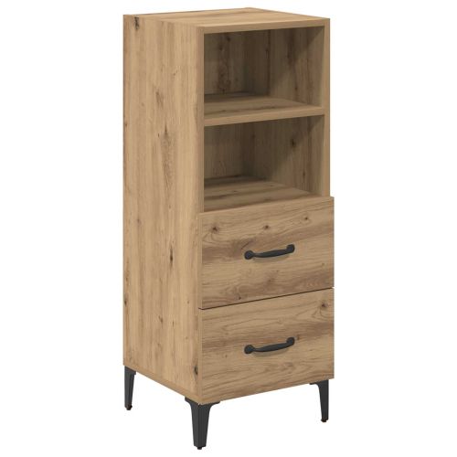 Служебен шкаф дъб артизан 34 x 34.5 x 90 см Инженерна дървесина