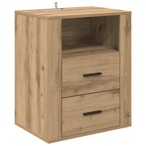 Нощен шкаф Дъб 35 x 50 x 60 см Инженерна дървесина