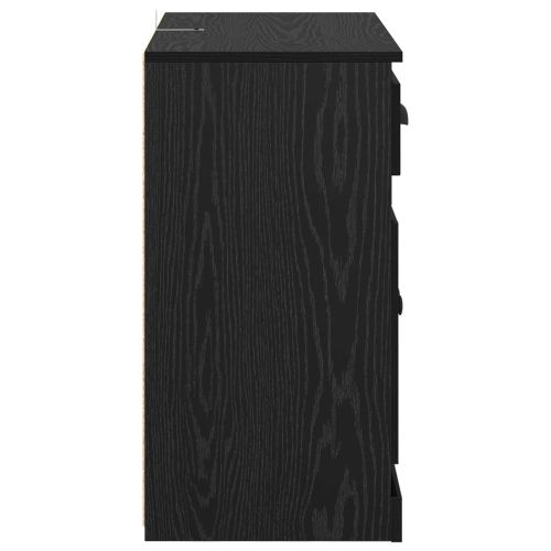 Висок шкаф Черния дъб 70 x 35,5 x 67,5 см Инженерна дървесина