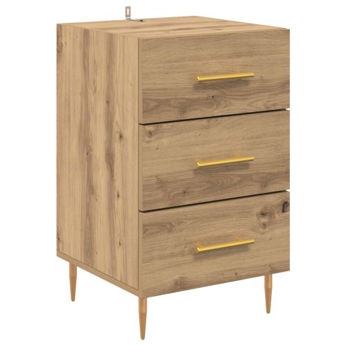 Нощен шкаф Дъб 40 x 40 x 66 см Инженерна дървесина