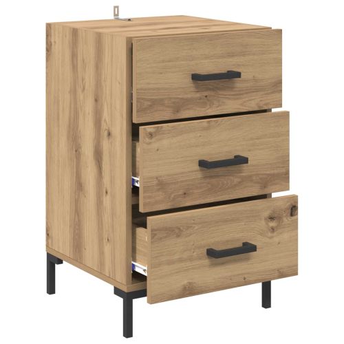Нощен шкаф Дъб 40 x 40 x 66 см Инженерна дървесина