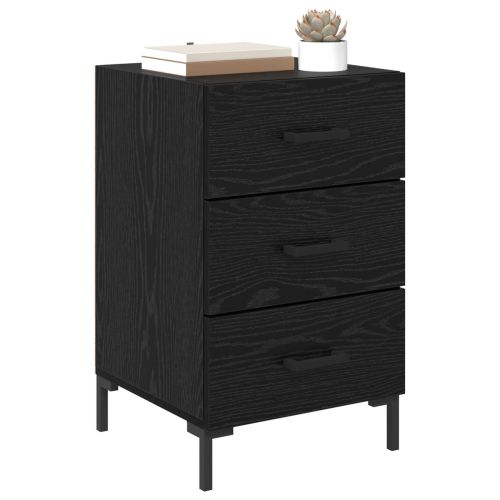 Нощен шкаф Черния дъб 40 x 40 x 66 см Инженерна дървесина