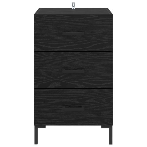 Нощен шкаф Черния дъб 40 x 40 x 66 см Инженерна дървесина