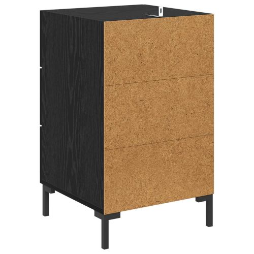 Нощен шкаф Черния дъб 40 x 40 x 66 см Инженерна дървесина