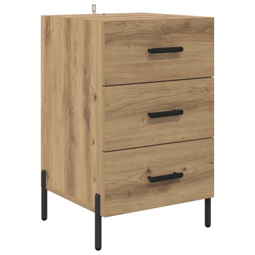 Нощен шкаф Дъб 40 x 40 x 66 см Инженерна дървесина