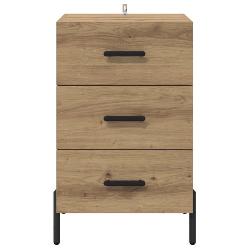 Нощен шкаф Дъб 40 x 40 x 66 см Инженерна дървесина