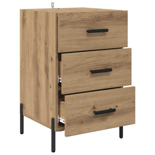 Нощен шкаф Дъб 40 x 40 x 66 см Инженерна дървесина