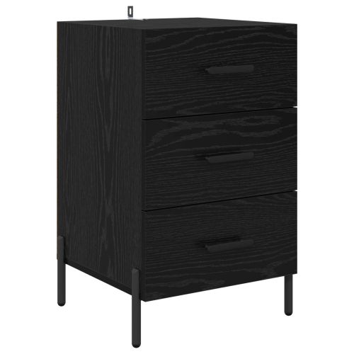 Нощен шкаф Черния дъб 40 x 40 x 66 см Инженерна дървесина