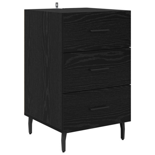 Нощен шкаф Черния дъб 40 x 40 x 66 см Инженерна дървесина