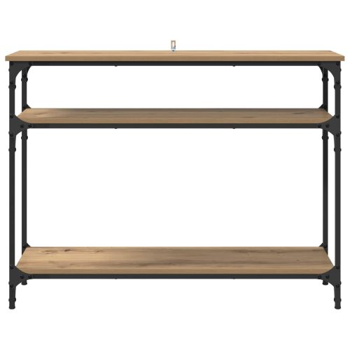 Конзолна маса Дъб 100 x 29 x 75 см Инженерна дървесина