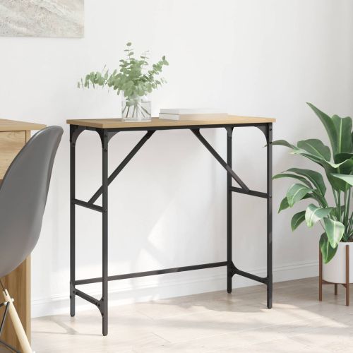 Конзолна маса Дъб 75 x 32 x 75 см Инженерна дървесина