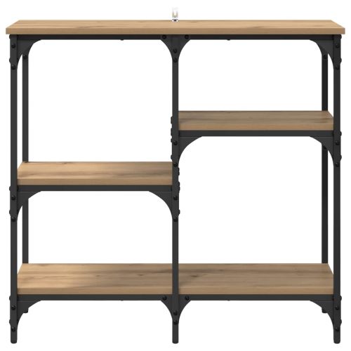 Конзолна маса Дъб 80 x 29 x 75 см Инженерна дървесина