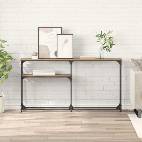 Конзолнамаса Дъб 145 x 22,5 x 75 см Инженерна дървесина