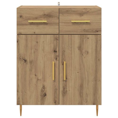Служебен шкаф Дъб 69,5 x 34 x 90 см Инженерно дърво