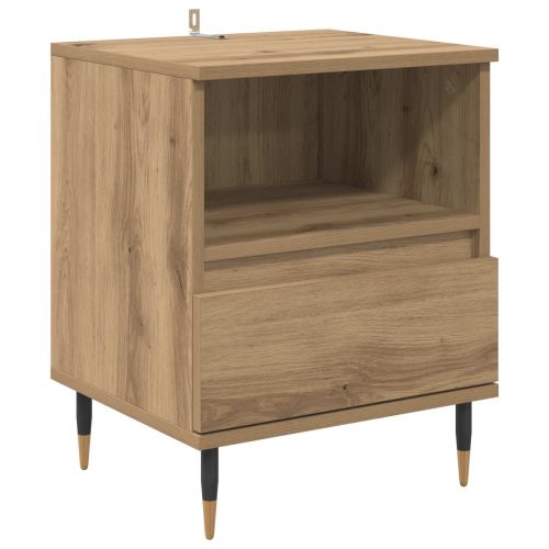 Нощен шкаф Дъб 40 x 35 x 50 см Инженерна дървесина