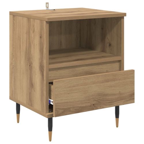 Нощен шкаф Дъб 40 x 35 x 50 см Инженерна дървесина