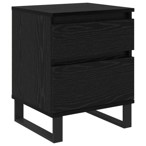 Нощен шкаф Черния дъб 40 x 35 x 50 см Инженерна дървесина