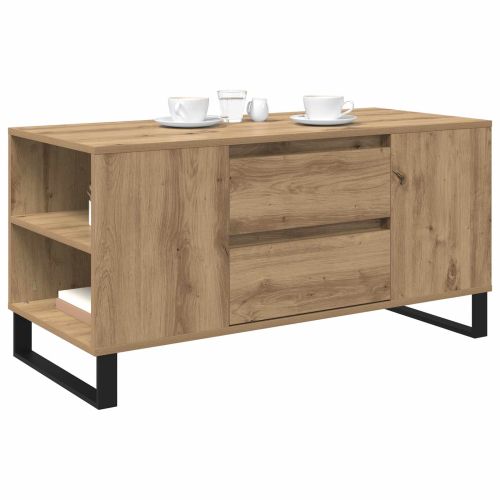 Масичка за кафе Дъб 102 x 44,5 x 50 см Инженерна дървесина