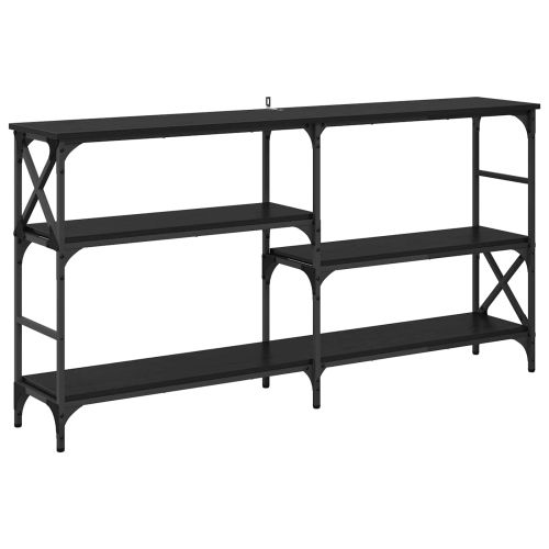 Конзолна маса Черния дъб 150 x 29 x 76,5 см Инженерно дърво