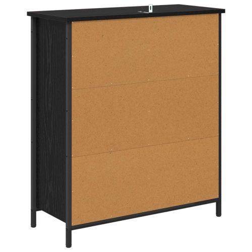 Служебен шкаф Черния дъб 70 x 30 x 80 см Инженерна дървесина