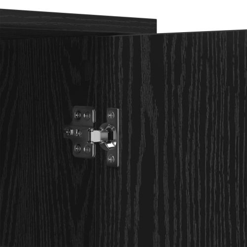 Служебен шкаф Черния дъб 70 x 30 x 80 см Инженерна дървесина