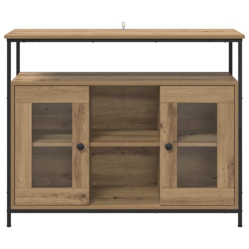 Служебен шкаф Дъб 100 x 35 x 80 см Инженерна дървесина