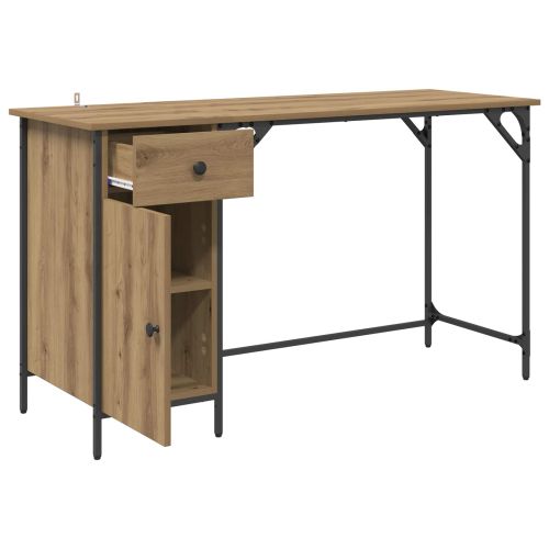 Компютърно бюро Дъб 131 x 48 x 75 см Инженерна дървесина