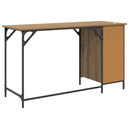 Компютърно бюро Дъб 131 x 48 x 75 см Инженерна дървесина