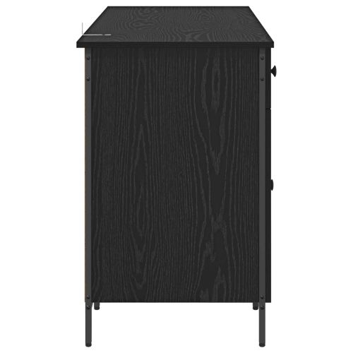 Компютърно бюро Черния дъб 131 x 48 x 75 см Инженерна дървесина