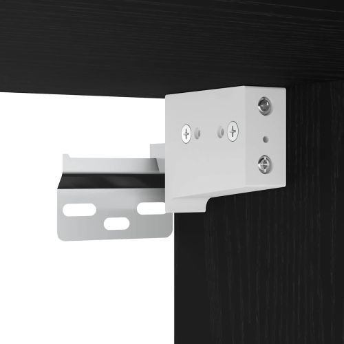 TV стенен шкаф 60 x 30 x 30 cm Черния дъб Инженерна дървесина
