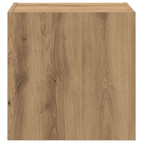 TV стенен шкаф 40,5x30x40см Дъб Инженерна дървесина