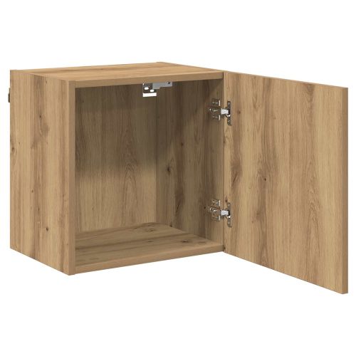 TV стенен шкаф 40,5x30x40см Дъб Инженерна дървесина