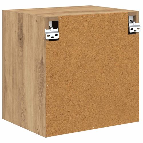 TV стенен шкаф 40,5x30x40см Дъб Инженерна дървесина