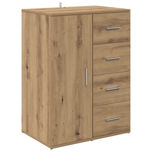 Служебен шкаф Дъб 59 x 39 x 80 см Инженерно дърво