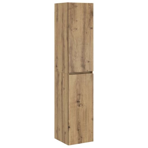 Стенно Баня Кабинет Дъб артизан 33 x 34,5 x 160 см