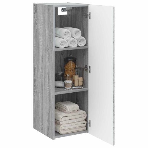 Стенно Баня Кабинет Сив Сонома 33 x 34,5 x 100 см