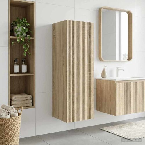 Стенно Баня Кабинет Дъб сонома 33 x 34,5 x 60 см