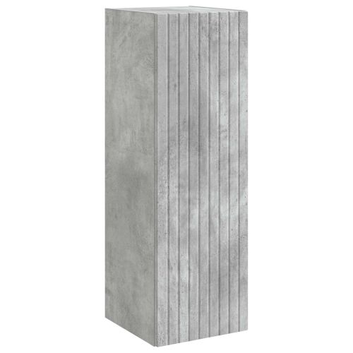 Стенно Баня Кабинет Бетонно сиво 33 x 34,5 x 60 см
