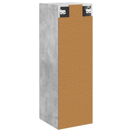 Стенно Баня Кабинет Бетонно сиво 33 x 34,5 x 60 см