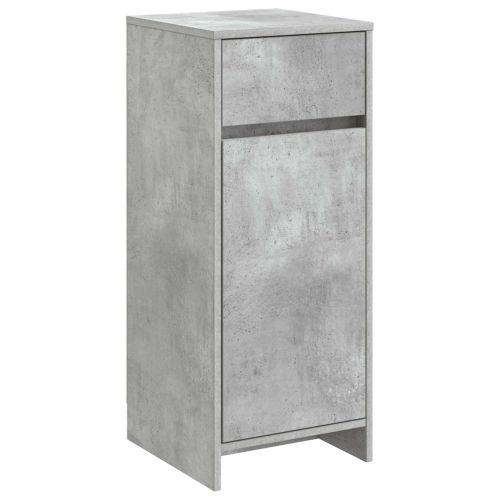 Шкаф за баня Бетонно сиво 35 x 36,5 x 85 см Инженерна дървесина