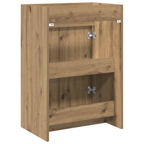 Кабинет под мивка за баня Дъб артизан 56 x 37,5 x 81 см