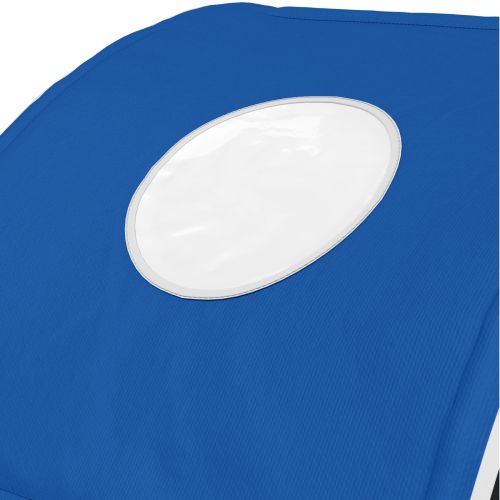 Тунел за легло за детско легло на таван 2 бр. Синьо Полиестер