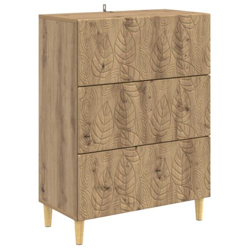 Чекмеджетен шкаф 66 x 34,5 x 90 см Инженерна дървесина