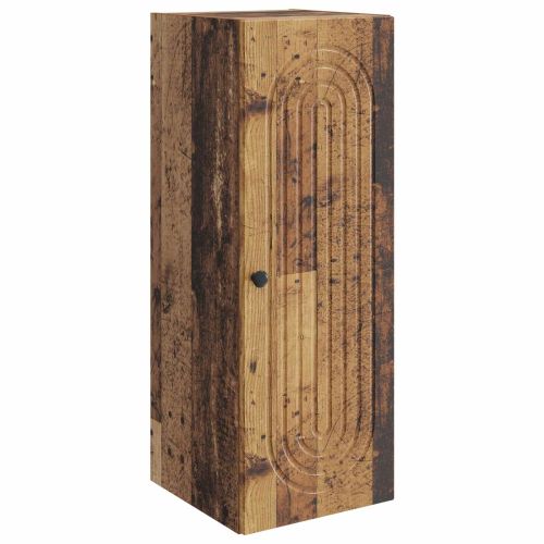 Стенно шкафче Старо дърво 33 x 34,5 x 90 см Инженерна дървесина