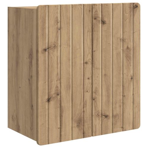 Стенно шкафче 59 x 31 x 64 см Инженерна дървесина Дъб артизан